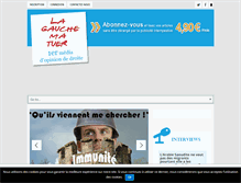 Tablet Screenshot of lagauchematuer.fr